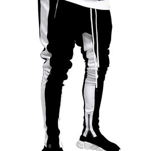 Men’s joggers. Run small so I would suggest to go up a size